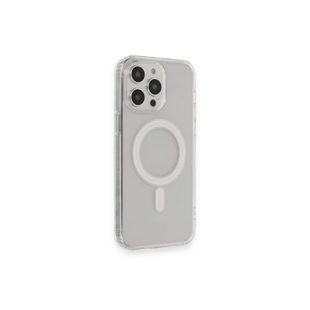 iPhone 13 Pro Max Kılıf Matte Şeffaf Magneticsafe - Şeffaf