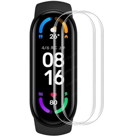 Mi Band 5 Polymer Nano Ekran Koruyucu - Şeffaf