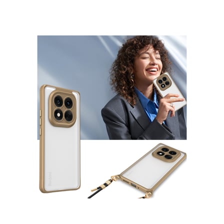 Redmi Note 14 Pro 5G Kılıf Penta Silikon Kılıf - Şeffaf