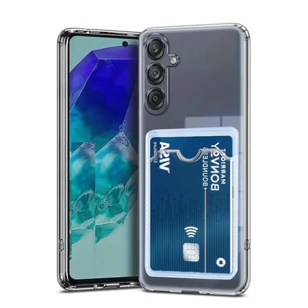 Galaxy A17 5G Kart Şeffaf Silikon - Şeffaf