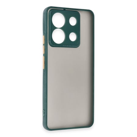 Redmi Note 13 5G Kılıf Montreal Silikon Kapak - Yeşil