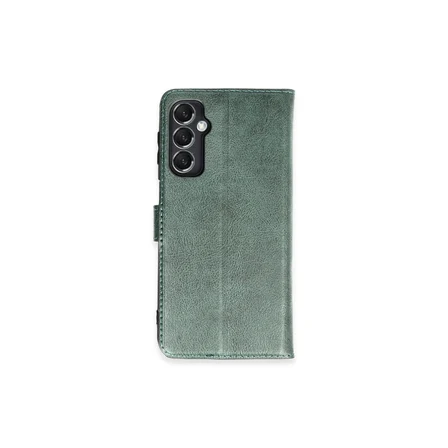 Galaxy M34 5G Kılıf Trend S Plus Kapaklı Kılıf - Yeşil