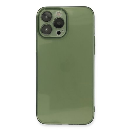 iPhone 13 Pro Kılıf Fly Lens Silikon - Yeşil
