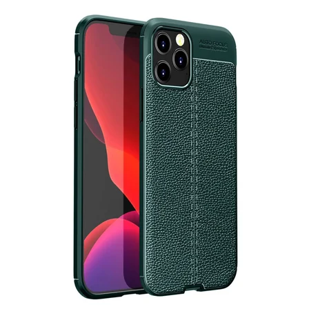 iPhone 12 Pro Max Kılıf Auto Focus Kapak - Yeşil
