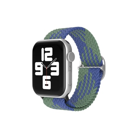 Watch 42mm Star Kordon - Yeşil-Lacivert