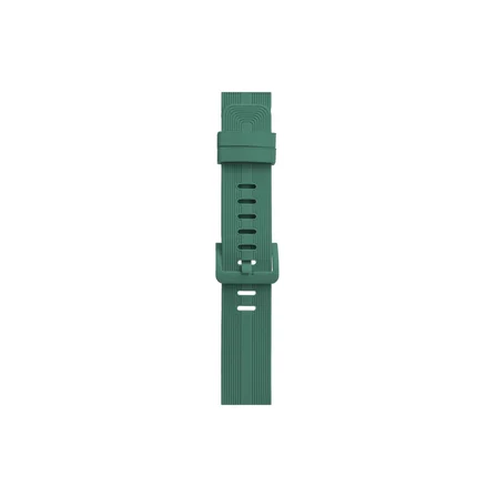 Watch 38mm KR408 Çizgili Silikon Kordon - Yeşil