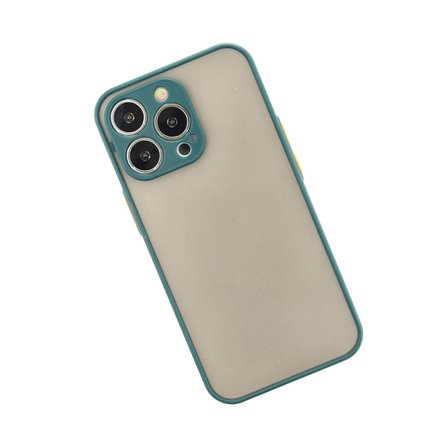 iPhone 13 Pro Kılıf Montreal Silikon Kapak - Yeşil
