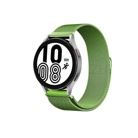 Galaxy Watch 4 Metal Mıknatıslı Kordon - Yeşil