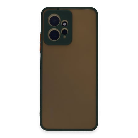 Redmi Note 12 4G Kılıf Montreal Silikon Kapak - Yeşil