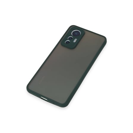 Mi 12 Lite Kılıf Montreal Silikon Kapak - Yeşil