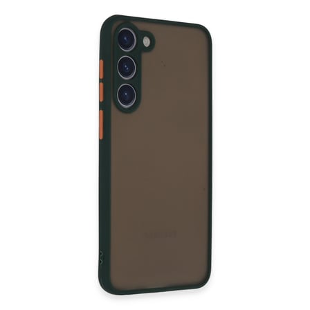 Galaxy S23 Plus Kılıf Montreal Silikon Kapak - Yeşil