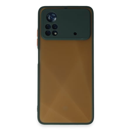 X4 Pro 5G Kılıf Montreal Silikon Kapak - Yeşil