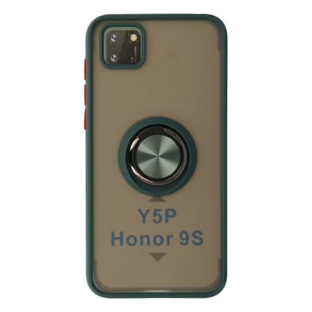 Y5P Kılıf Montreal Yüzüklü Silikon Kapak - Yeşil