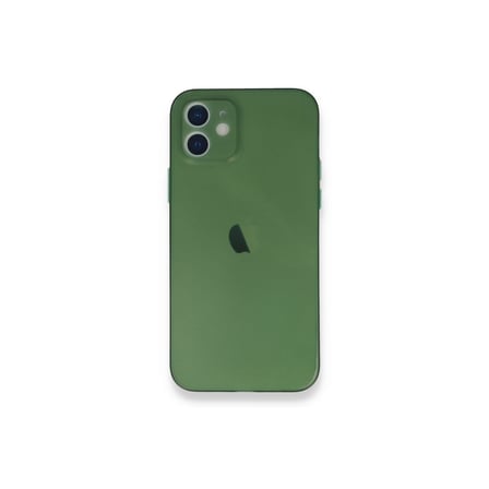 Erdo Ticaret iPhone 12 Mini Kılıfı Yeşil Arka Kapak Termoplast