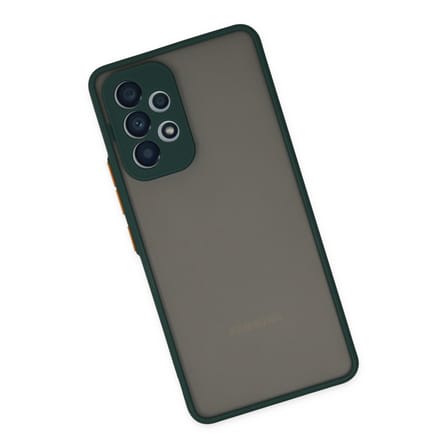Galaxy A73 5G Kılıf Montreal Silikon Kapak - Yeşil