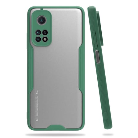 Mi 10T Pro Kılıf Platin Silikon - Yeşil