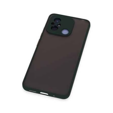 Redmi 12C Kılıf Montreal Silikon Kapak - Yeşil