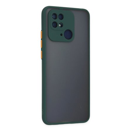 Erdo Ticaret Redmi 10C Kılıfı Silikon Yeşil Xiaomi