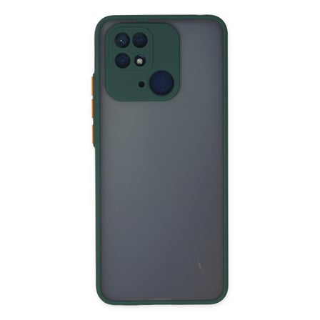 Erdo Ticaret Redmi 10C Kılıfı Silikon Yeşil Xiaomi