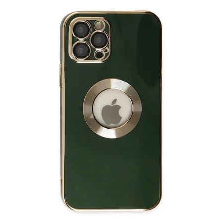 iPhone 12 Pro Max Kılıf Store Silikon - Yeşil