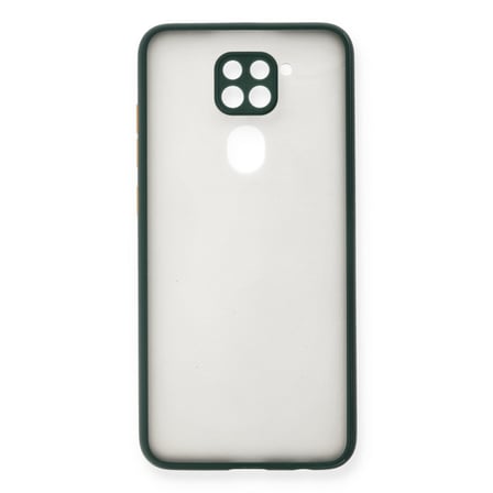 Redmi Note 9 Kılıf Montreal Silikon Kapak - Yeşil
