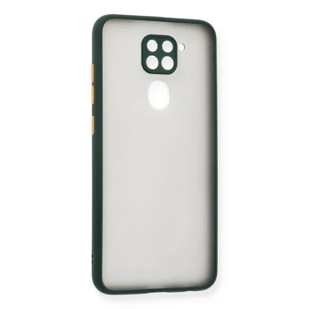 Redmi Note 9 Kılıf Montreal Silikon Kapak - Yeşil