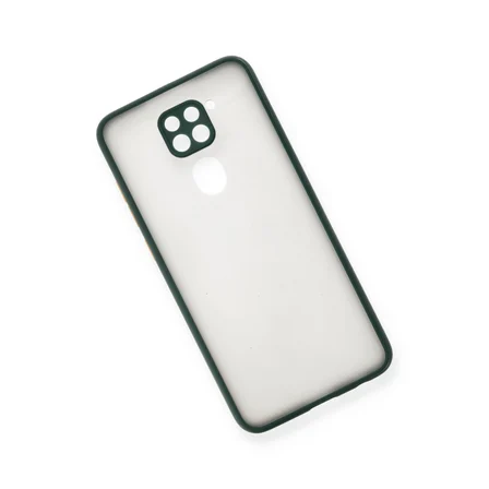 Redmi Note 9 Kılıf Montreal Silikon Kapak - Yeşil