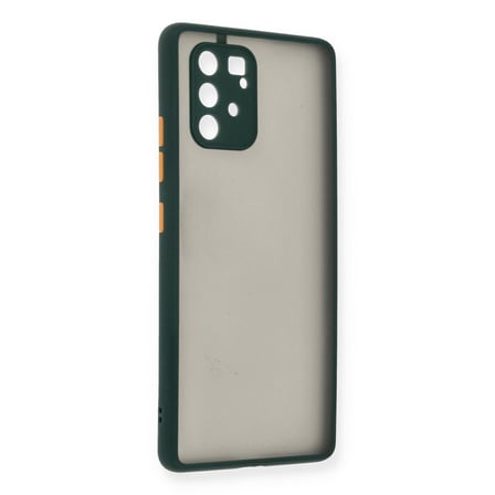 Galaxy A91 / S10 Lite Kılıf Montreal Silikon Kapak - Yeşil