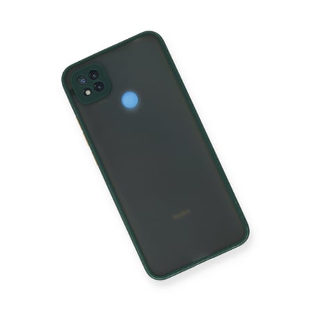 Redmi 9C Kılıf Montreal Silikon Kapak - Yeşil