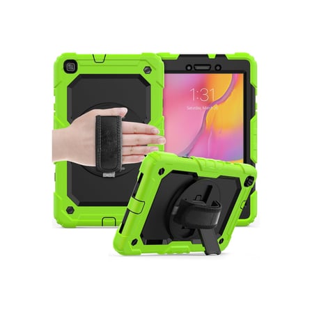 Galaxy T290 Tab A 8 Kılıf Pars Tablet Kapak - Yeşil