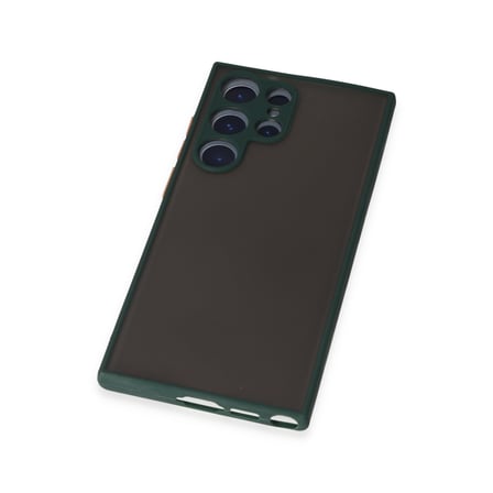 Galaxy S22 Ultra Kılıf Montreal Silikon Kapak - Yeşil