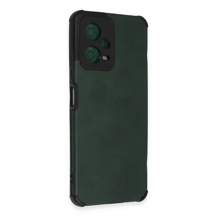 Note 12 5G Kılıf Loop Deri Silikon - Yeşil