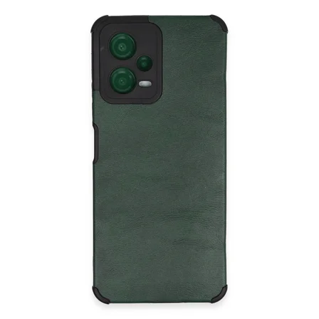 Note 12 5G Kılıf Loop Deri Silikon - Yeşil