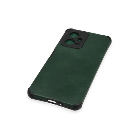 Note 12 5G Kılıf Loop Deri Silikon - Yeşil