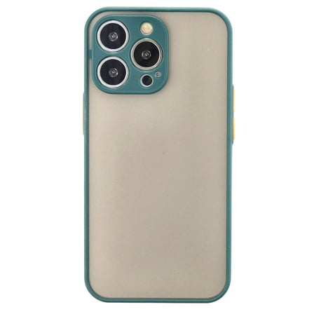 iPhone 14 Pro Kılıf Montreal Silikon Kapak - Yeşil