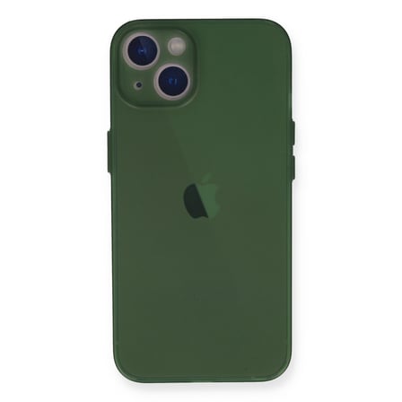 iPhone 14 Plus Kılıf PP Ultra İnce Kapak - Yeşil