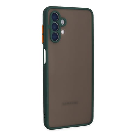 Galaxy A04S Kılıf Montreal Silikon Kapak - Yeşil