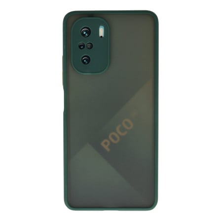 Poco F3 Kılıf Montreal Silikon Kapak - Yeşil