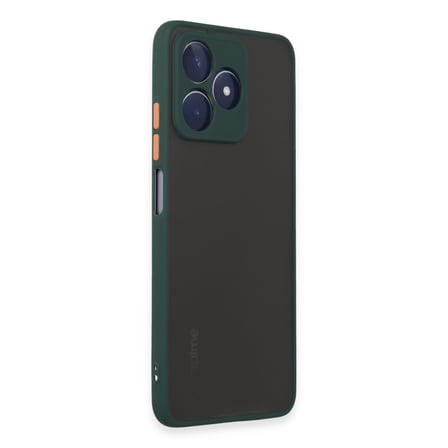 Realme C53 Kılıf Montreal Silikon Kapak - Yeşil