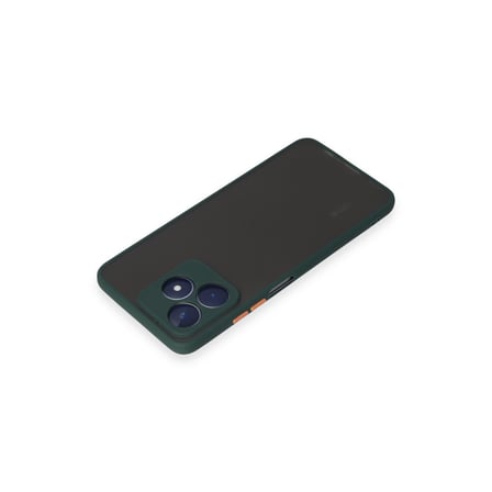 Realme C53 Kılıf Montreal Silikon Kapak - Yeşil