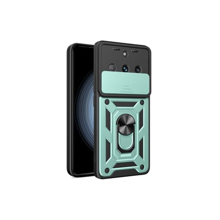 11 Pro Kılıf Pars Lens Yüzüklü Silikon - Yeşil