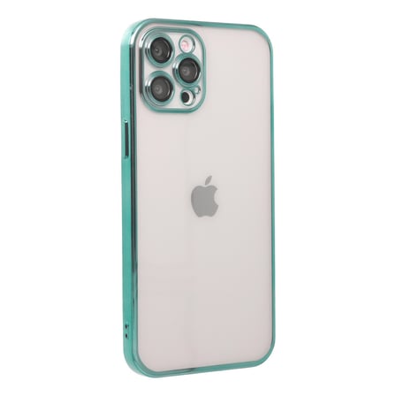 iPhone 12 Pro Max Kılıf Razer Lensli Silikon - Yeşil