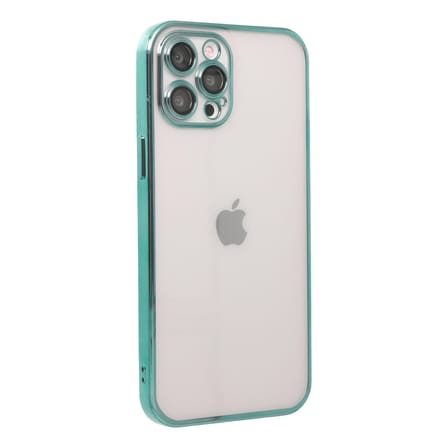 iPhone 12 Pro Max Kılıf Razer Lensli Silikon - Yeşil