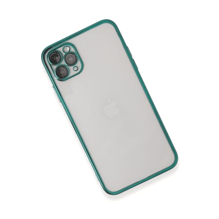 iPhone 11 Pro Kılıf Razer Lensli Silikon - Yeşil