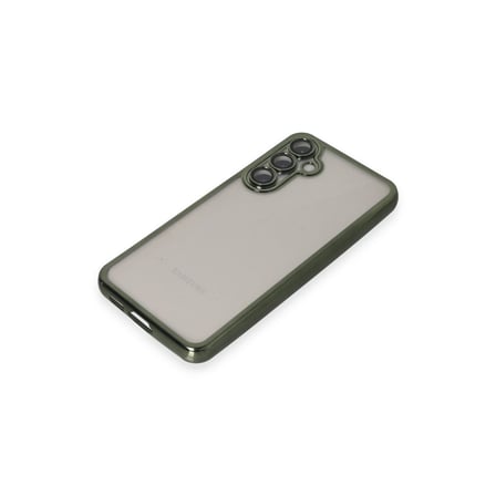 Galaxy S23 FE Kılıf Razer Lensli Silikon - Yeşil