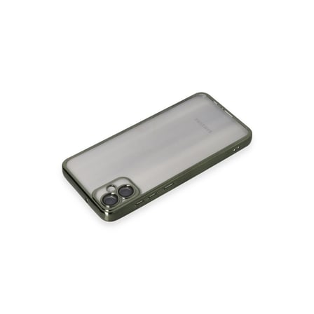 Galaxy A05 Kılıf Razer Lensli Silikon - Yeşil