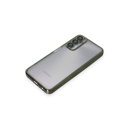 Galaxy A05S Kılıf Razer Lensli Silikon - Yeşil