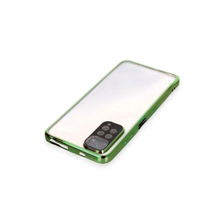 Redmi Note 11 Kılıf Razer Lensli Silikon - Yeşil