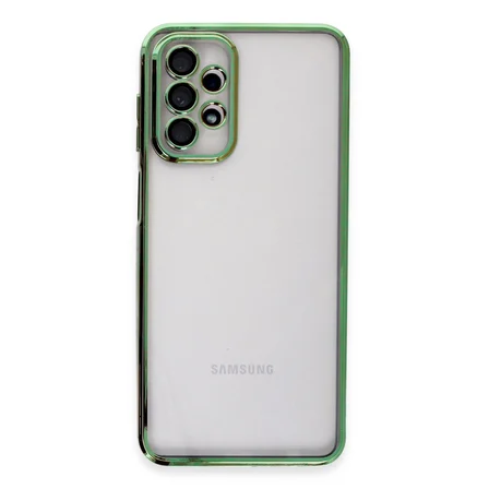 Galaxy A23 4G Kılıf Razer Lensli Silikon - Yeşil