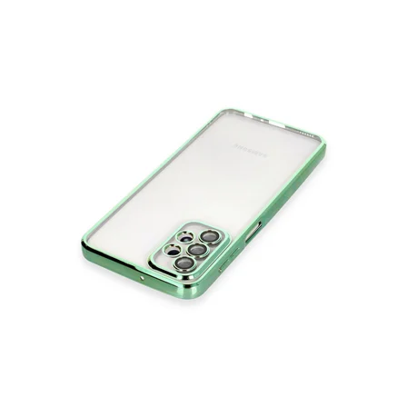Galaxy A23 4G Kılıf Razer Lensli Silikon - Yeşil